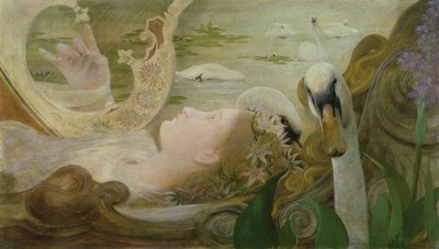 Ophelia, 1893 by Constant Montald